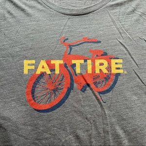 Men’s Craft Brewery Tshirt- New Belgium Fat Tire